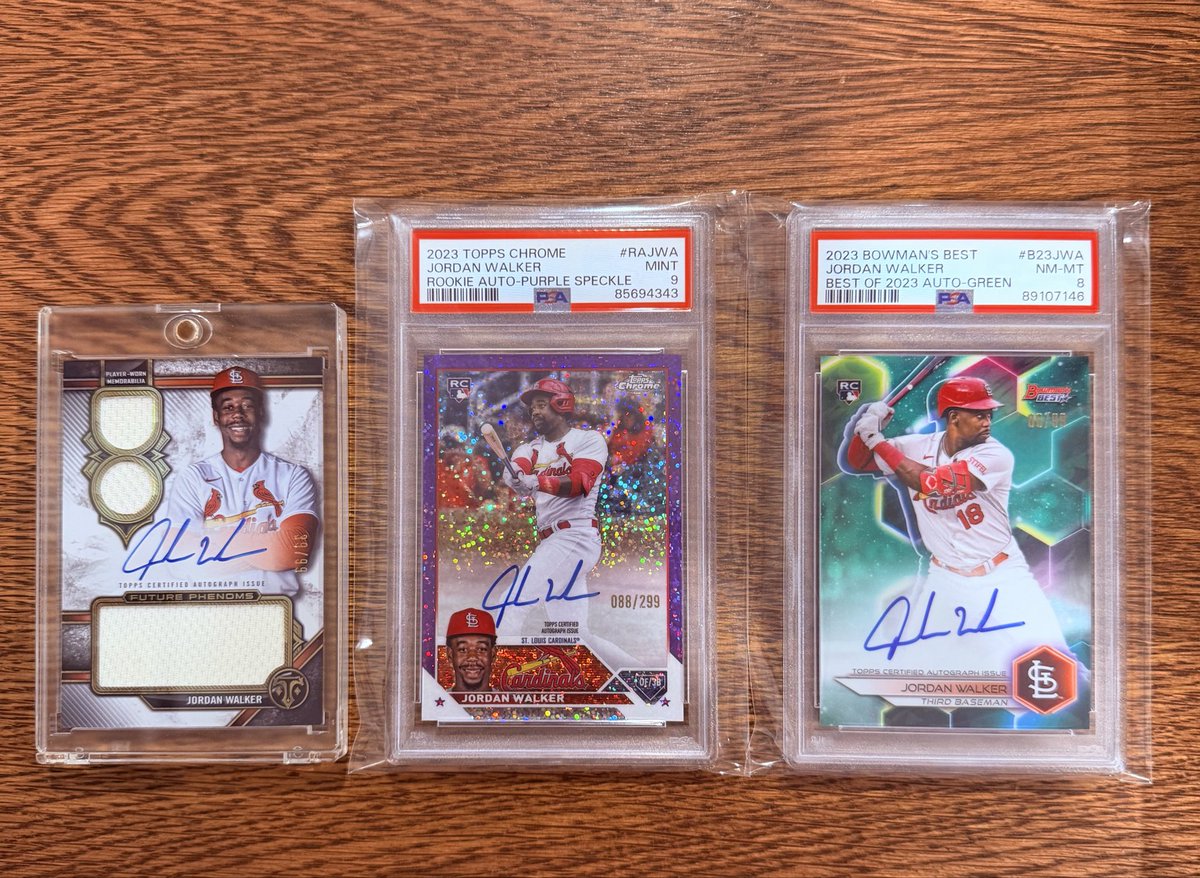 Dsupplystore1's tweet photo. @Mike__McKenna His cards are so hot. My base orange sold for $31 which is a $3 card and look how much this psa 10 auto sold for $870 in auction 😳 https://t.co/ROuf0epRi4