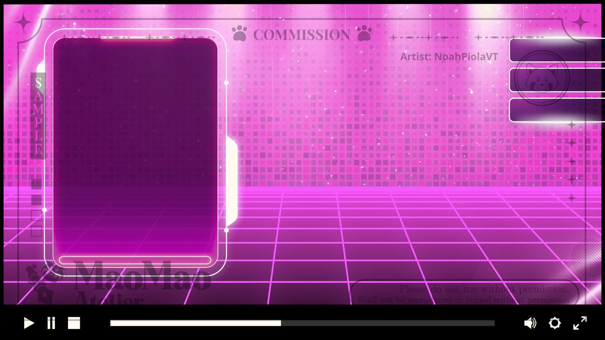 MaoMaoAtelier's tweet photo. Static Overlay #WIP
📌 Commissions are open - check the link in our profile! #Open #VGen #commissions #commissionsgg https://t.co/mvqLy694wL
