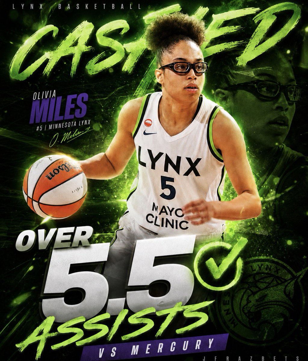 JFRAZBETS's tweet photo. •Olivia Miles Over 5.5 Assists✅✅✅

    ROTY Cashes Us Out Late 4th Qtr.

         ❤️ &amp; Retweet If You Tailed. https://t.co/ikAJBxRJG7