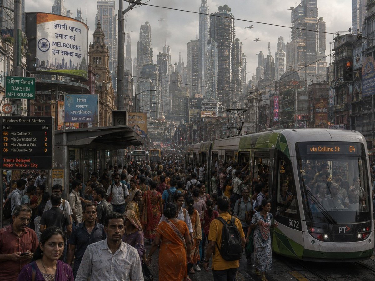 ThoughtGuardian's tweet photo. AI Unveils Vision of What Melbourne Will Look Like 100 Years From Now https://t.co/Cq4zzyrhCm