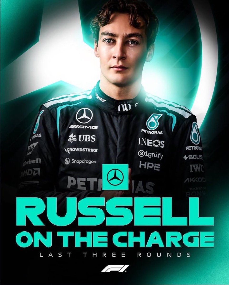 pviiig7's tweet photo. We got:
Russell Reset
Summer of George
Russell on the Charge

I like it! 👏😌 keep cooking 👏🤌 https://t.co/vxdSSafMBq