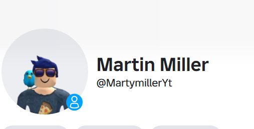 Martin20853m's tweet photo. @Roblox  hi I ma here to pls change my user name on Roblox  because I just heard anyone has YT on it need to be change  I just cheek my account did has  can give me a rest of my username pls   thank @KreekCraft  for updates  for today  i made account back 2/2016 https://t.co/1PYjbNrkc1