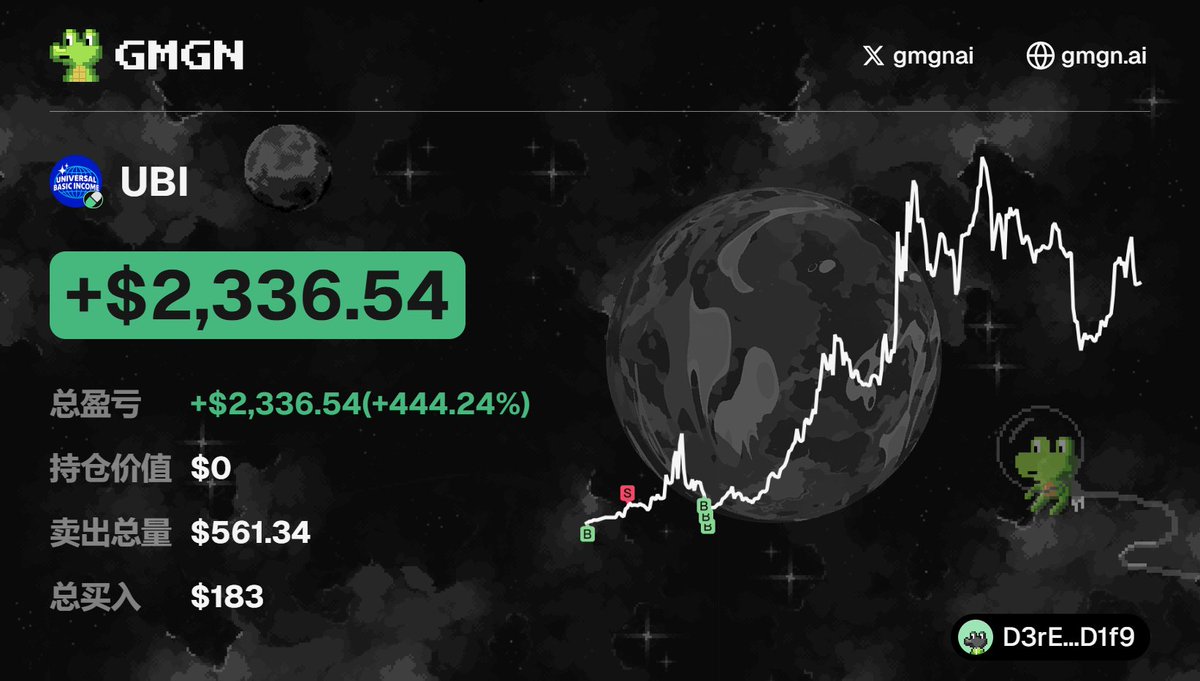 He_Fritap's tweet photo. 🏧 $UBI 现价198K DYOR

群友使用 GMGN，扫链时发现并狙击进场 从 $183 -> $2.34K

一键跟单高手钱包：https://t.co/JJZJ1c40xl

玩赚meme币关键在于工具使用与信息来源

CA：EocT8aPVWRgReBBvN4DzdE1HWZEejA7HR3eesuJrpump

叙事总结：UBI 官方账号发帖谈及全民基本收入。背景是加密圈正热议公平分配，其标志展示蓝色地球加星芒的全球标志。

以下是筛选潜力meme的方法视频👇
