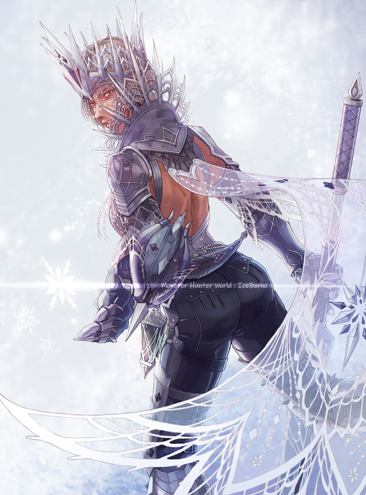 ao_h_ano's tweet photo. #モンハン #アイスボーン
暑いから私も凍て地の絵を置く https://t.co/XLR2h7flDr