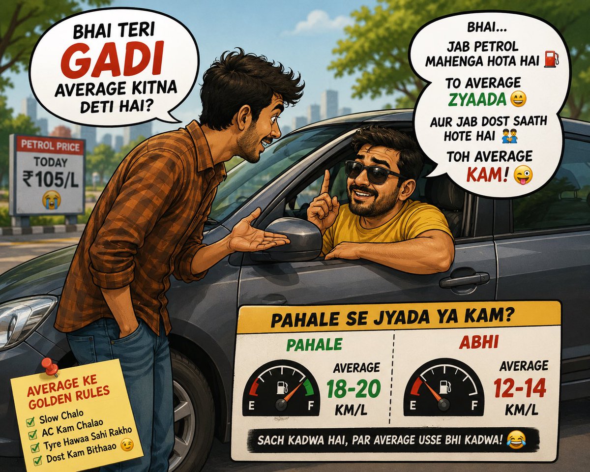 ManishSNikose's tweet photo. #justice Manish S Nikose #hindustanpetrolium #BharatPetroleumCorporationLimited #nayrapetrol #PMOIndia 
Petrol ke paise same de rahe hai… lekin average kam ho gai…Same paise denge aour average bhi kam dega to… purana petrol hi do hame nai chahiye eathnol petrol Nitin Gadkariji https://t.co/1ippa1cQyH