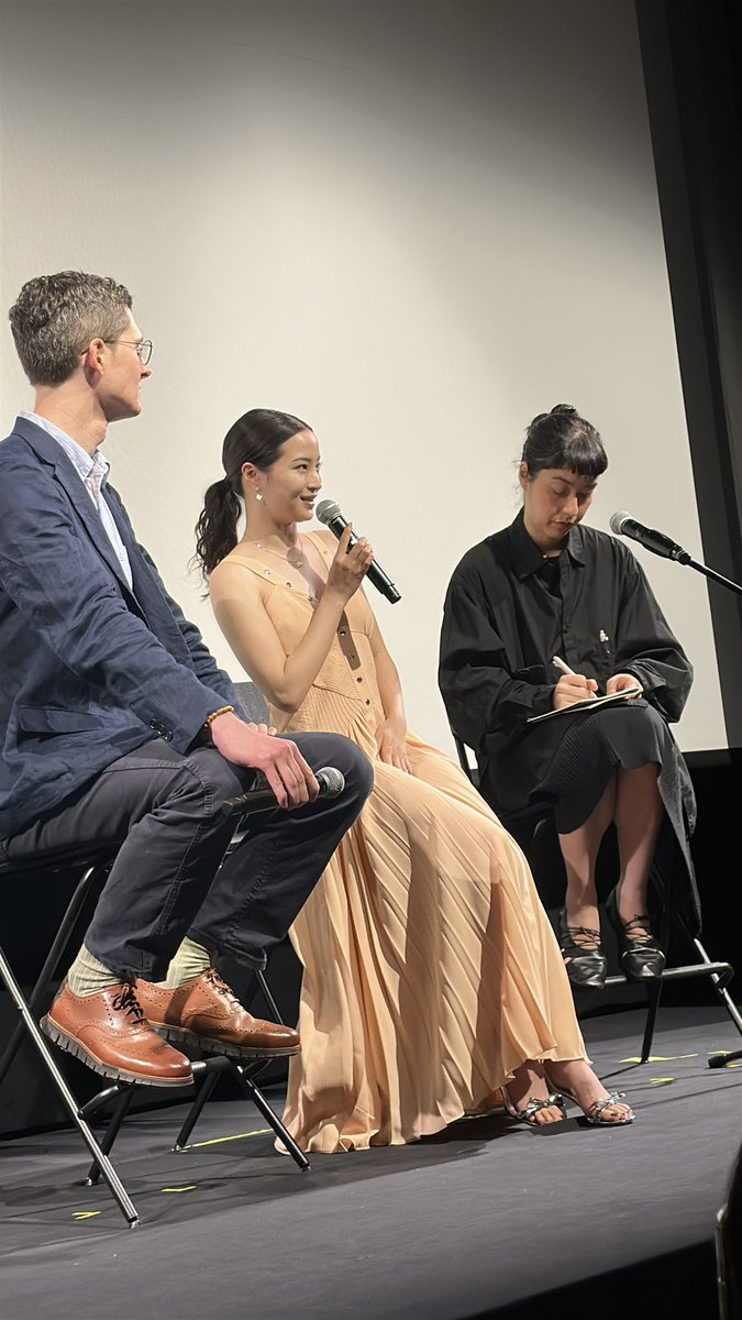 すずひろ Suzu Hirose on the stage for the award🏆and Q&A session