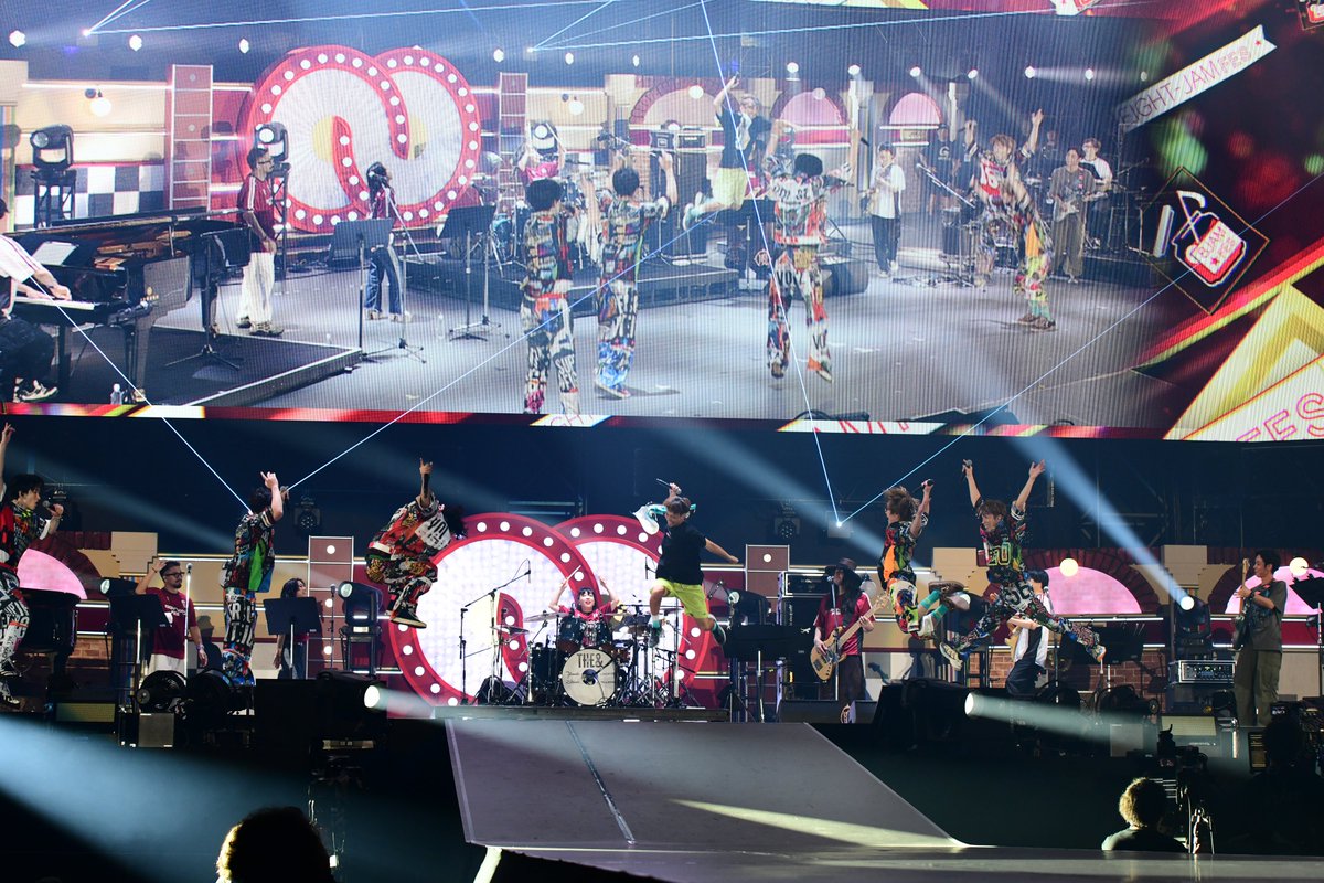 eight_jam_fes's tweet photo. ─────────
EIGHT-JAM FES
ライブフォト
─────────

7/11
SUPER EIGHT × EIGHT-JAM スペシャルバンド × ORANGE RANGE
Photo by 岸田 哲平

#エイトジャムフェス
#eightjamfes
#SUPER_EIGHT @Infinity_rJP
#ORANGERANGE @orangerangenow
@TeppeiKishida https://t.co/qYEucjbkIt