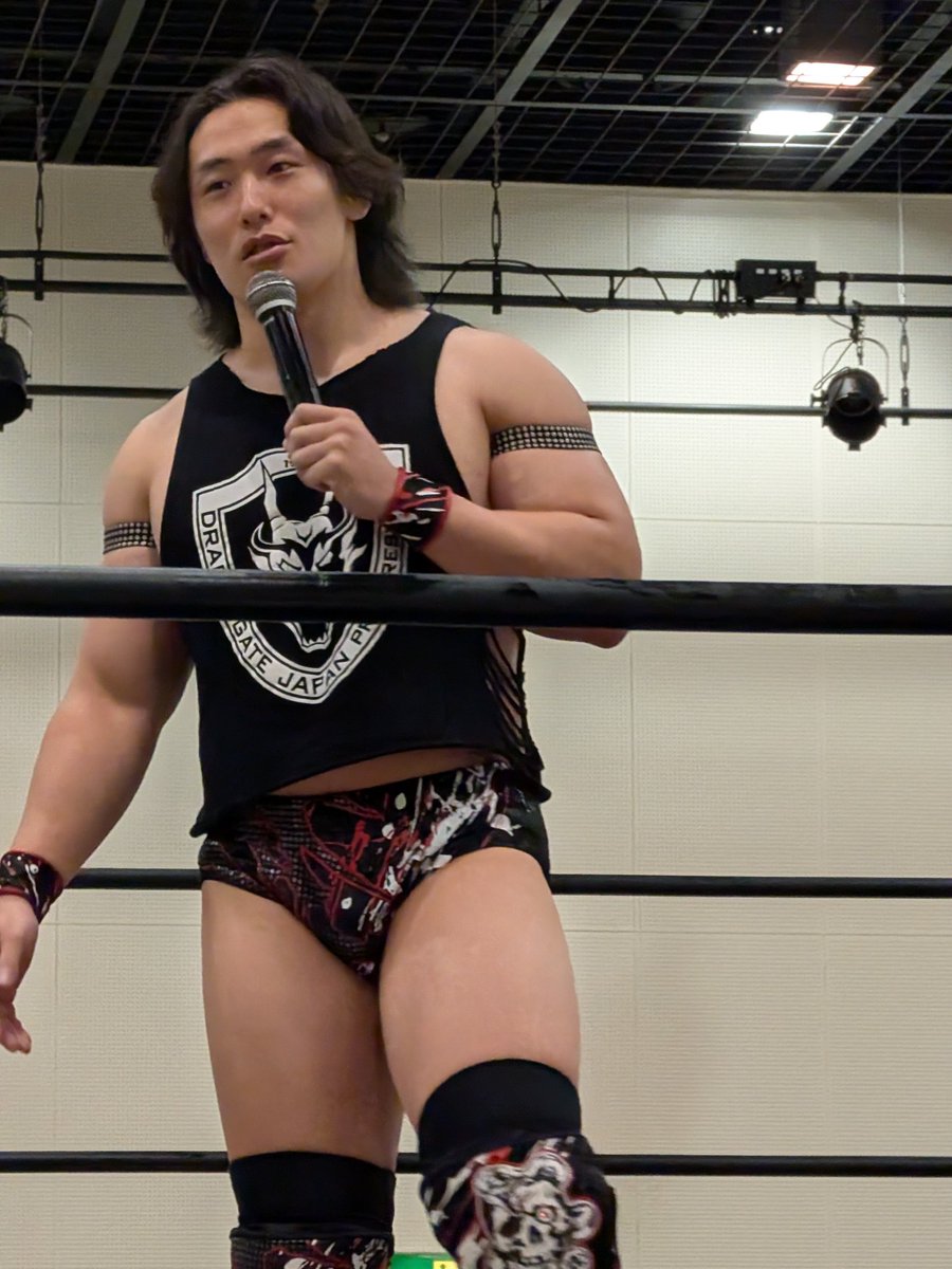 takuya3528's tweet photo. 7.7 清水大会
箕浦康太選手
#DRAGONGATE https://t.co/QckzZ2ZsK6