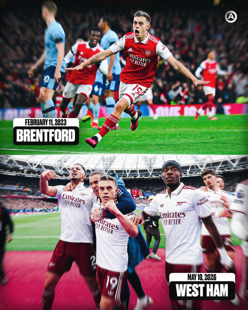 GoonerEG's tweet photo. Leandro Trossard's first and last Arsenal goals were critical. Clutch player. https://t.co/qI2nWBsYMZ