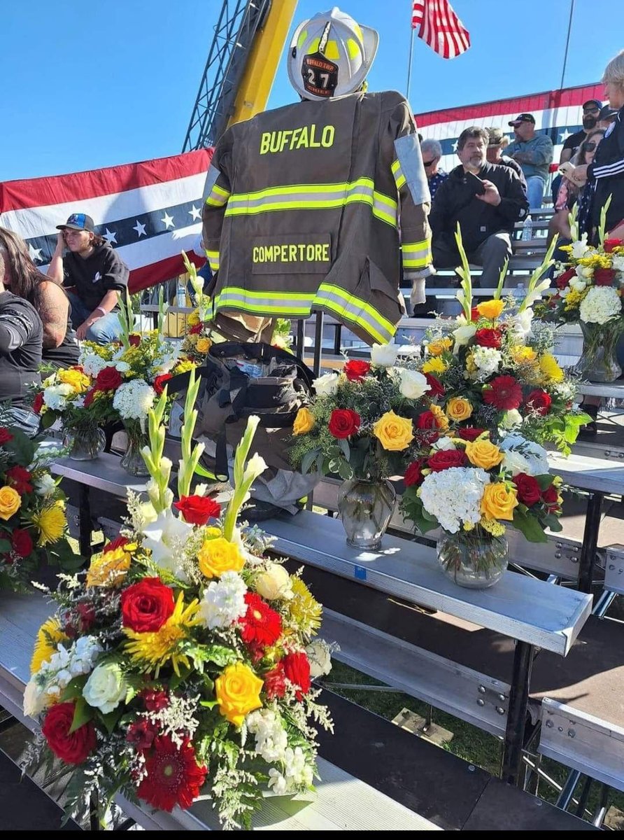 ElmoreInAction's tweet photo. Two years ago, I remember the nervous excitement to speak before thousands of people. This day would become one of the most unforgettable moments, Corey Comperatore, May we never forget July 13, 2024, and may we continue to honor the memory of a true American hero. https://t.co/H1XOIgnFbc