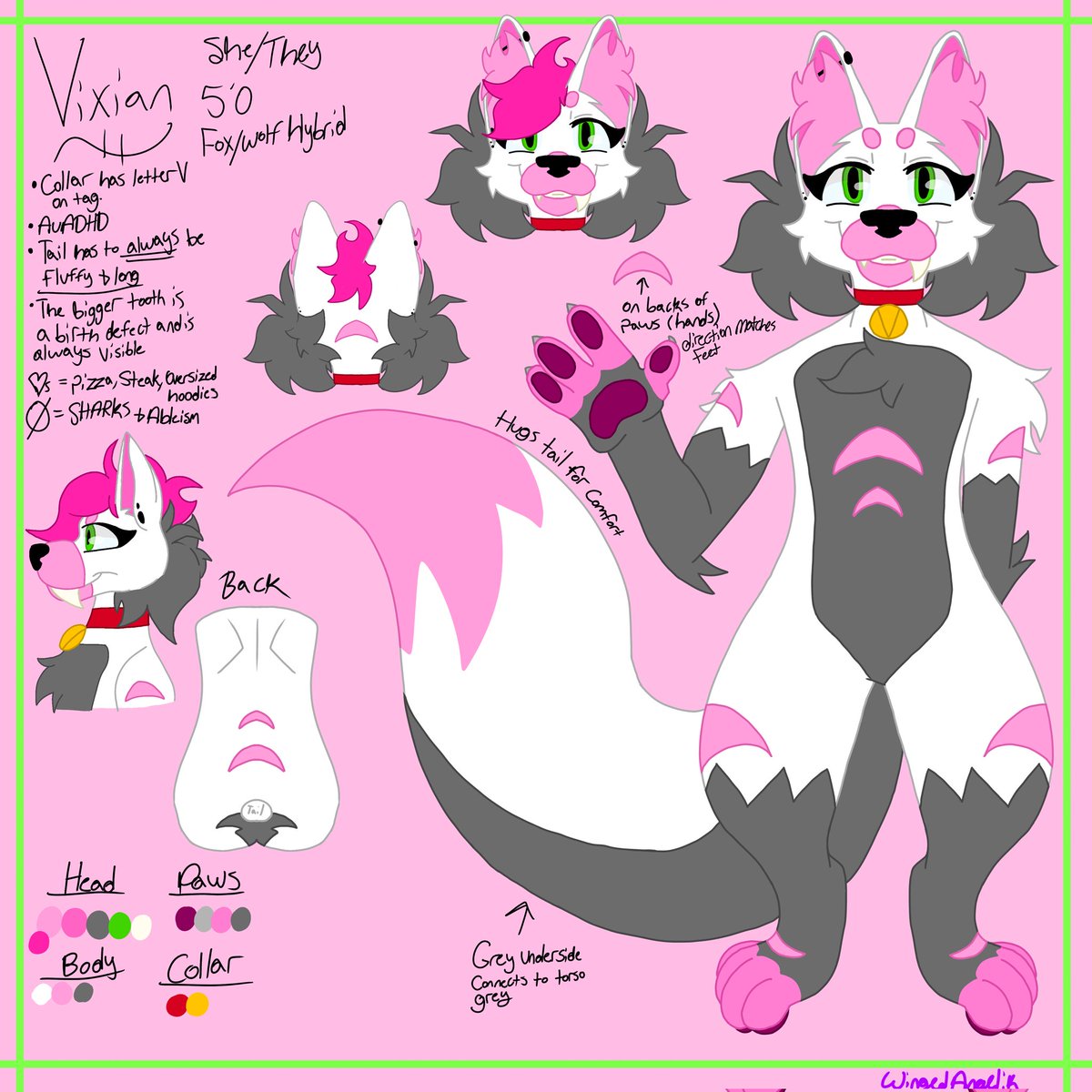VixianFox's tweet photo. @pastel_geck0 she canonically like to get blasted and absolutely demolish pizza afterwards https://t.co/tqUJOoLLUg
