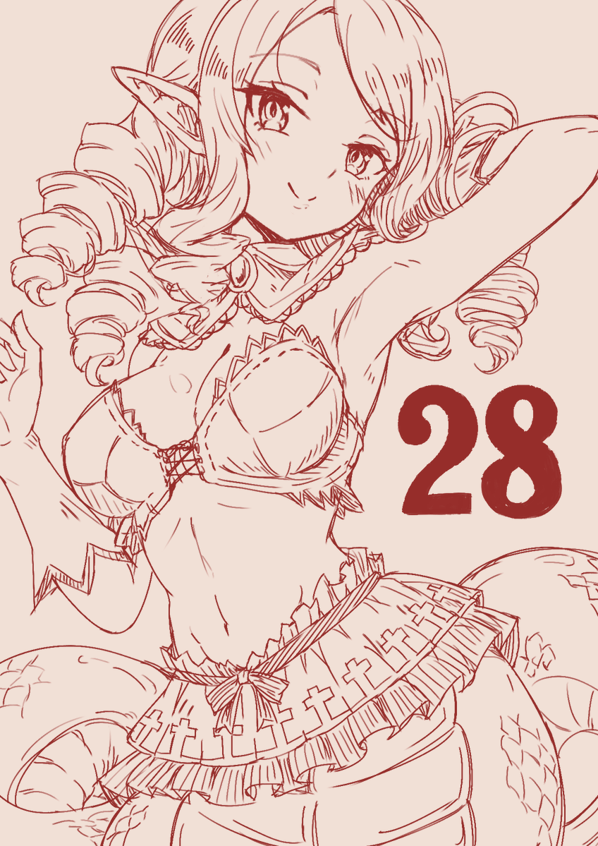 Tottori0527's tweet photo. 魔物図鑑㉘ラミア 
#もんむす・くえすと https://t.co/5IdWkEphkR