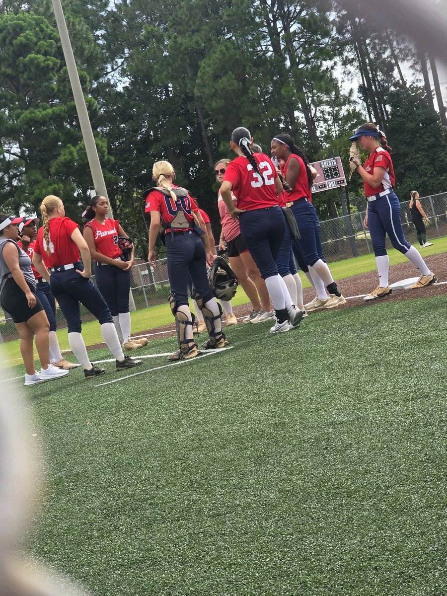 MarucciPatsGC's tweet photo. A fun weekend in Biloxi for our 18u girls where most are about to head off to college! 
Autumn Rocker (2027) @AutumnRocker15 and Kennedy Jones (Huntingdon College) @kenntayy_ led the way at the plate both hitting .444. Rocker also had 2 homeruns and 6 RBIs and Jones had 2 doubles. 
Anna Grace Hollinger (USSU commit) led the way in the circle with 13IP, .947 WHIP, .191 BAA and 12 K’s. 
Great job ladies! #maruccipatriots @CoachCasey_HC @CiaraHanson_