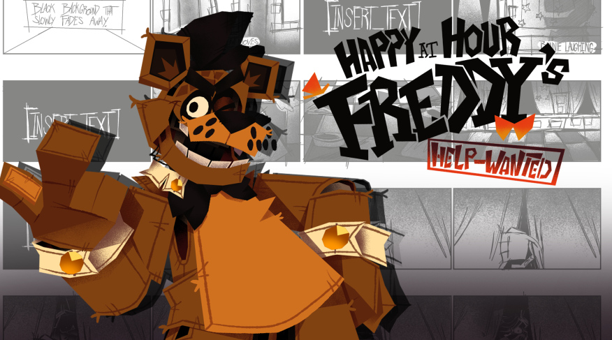 FNAFHappyHour's tweet photo. The first teaser trailer of Happy hour at Freddys its in works! and we are still trying to find new people to help on the project, if you want just dm us!

[Five nights at Freddy's: PROJECT HAPPY HOUR] https://t.co/5UtaJqTyHF