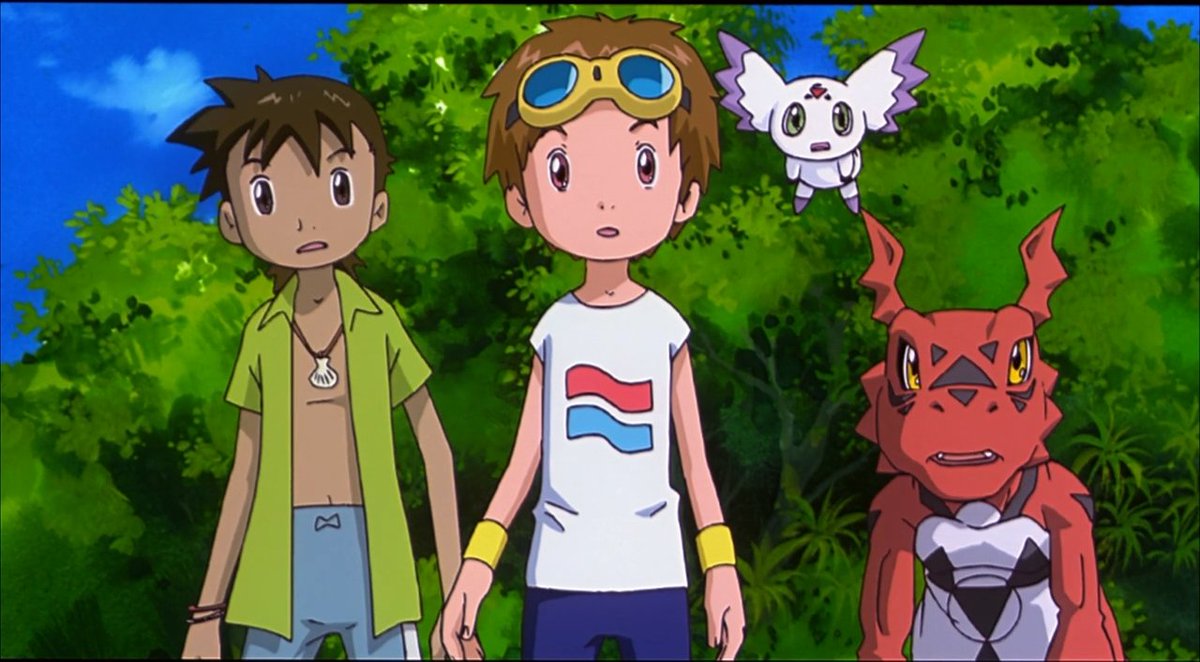 Wikimon_net's tweet photo. July 14 (JST) marks the 25th anniversary of Digimon Tamers: The Adventurers' Battle.

#Digimon #デジモン https://t.co/wDKlThXSwp