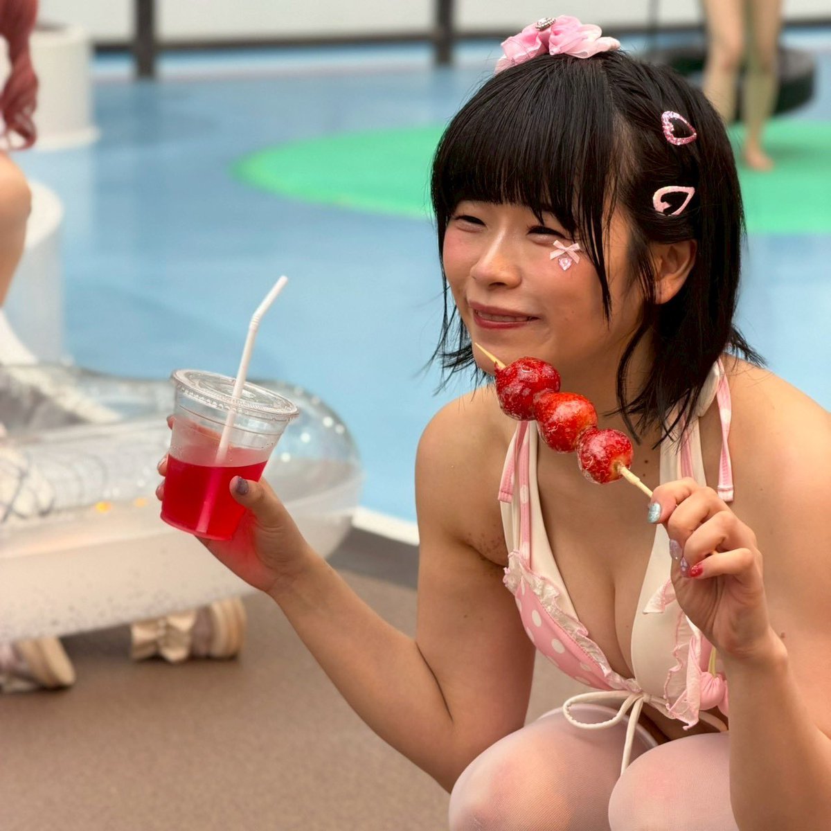 幸せそうなもぐもぐショット載せとく💭💭