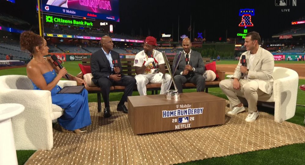 tamar_sher's tweet photo. "Greatest Home Run Derby I've ever seen."

Congratulations to the Walker family. The respect from the legends of the game says it all. #stlcards https://t.co/7pv7Y0WS7C