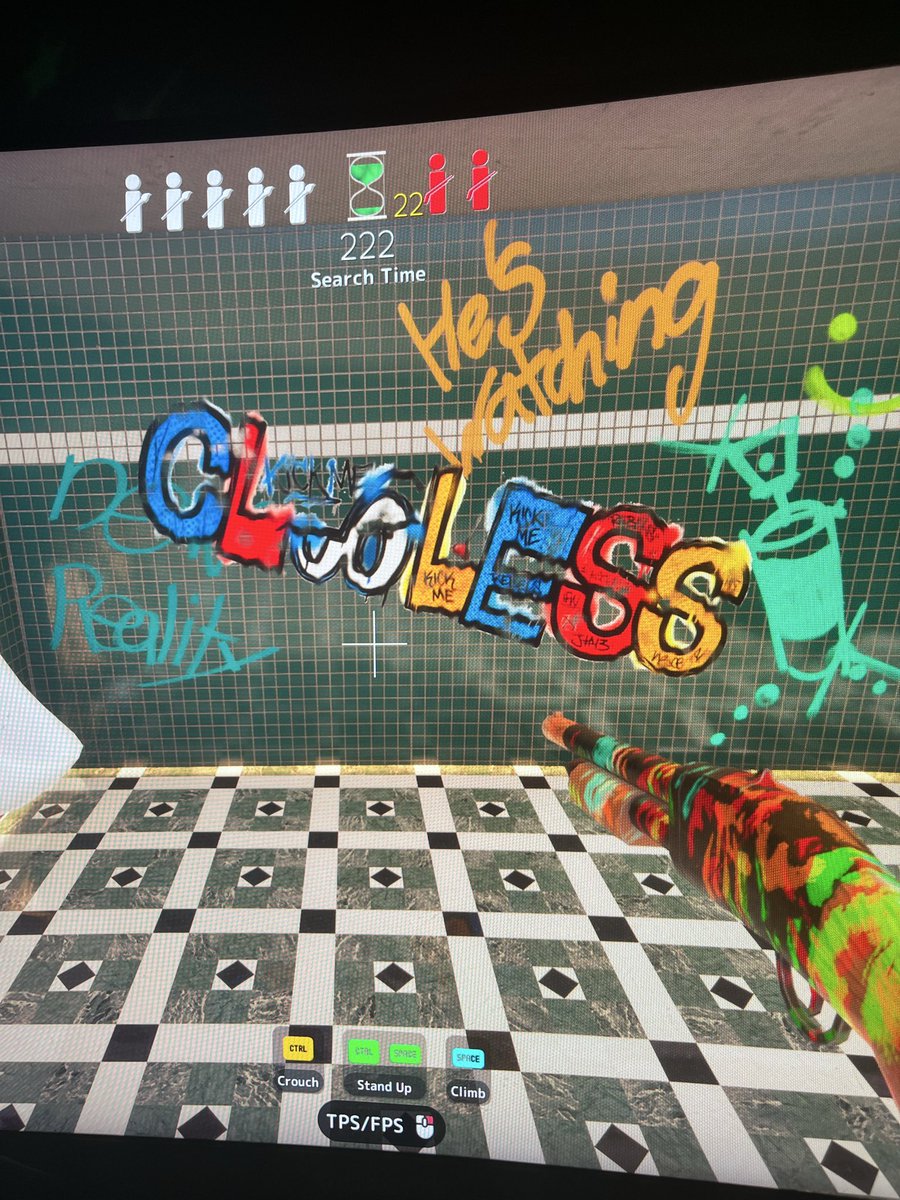 joyful_jilly's tweet photo. @CloolessPodcast I found this in a map. I don’t remember which one we were playing. But I was the only one who got the reference 😭😭 https://t.co/RcRkl4BPHo