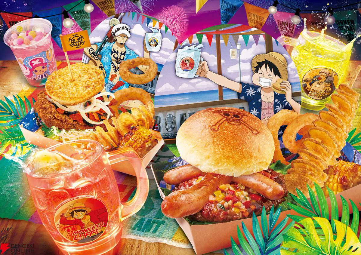 USJ「ワンピース・プレミア・サマー 2026」のコラボフード＆グッズ情報