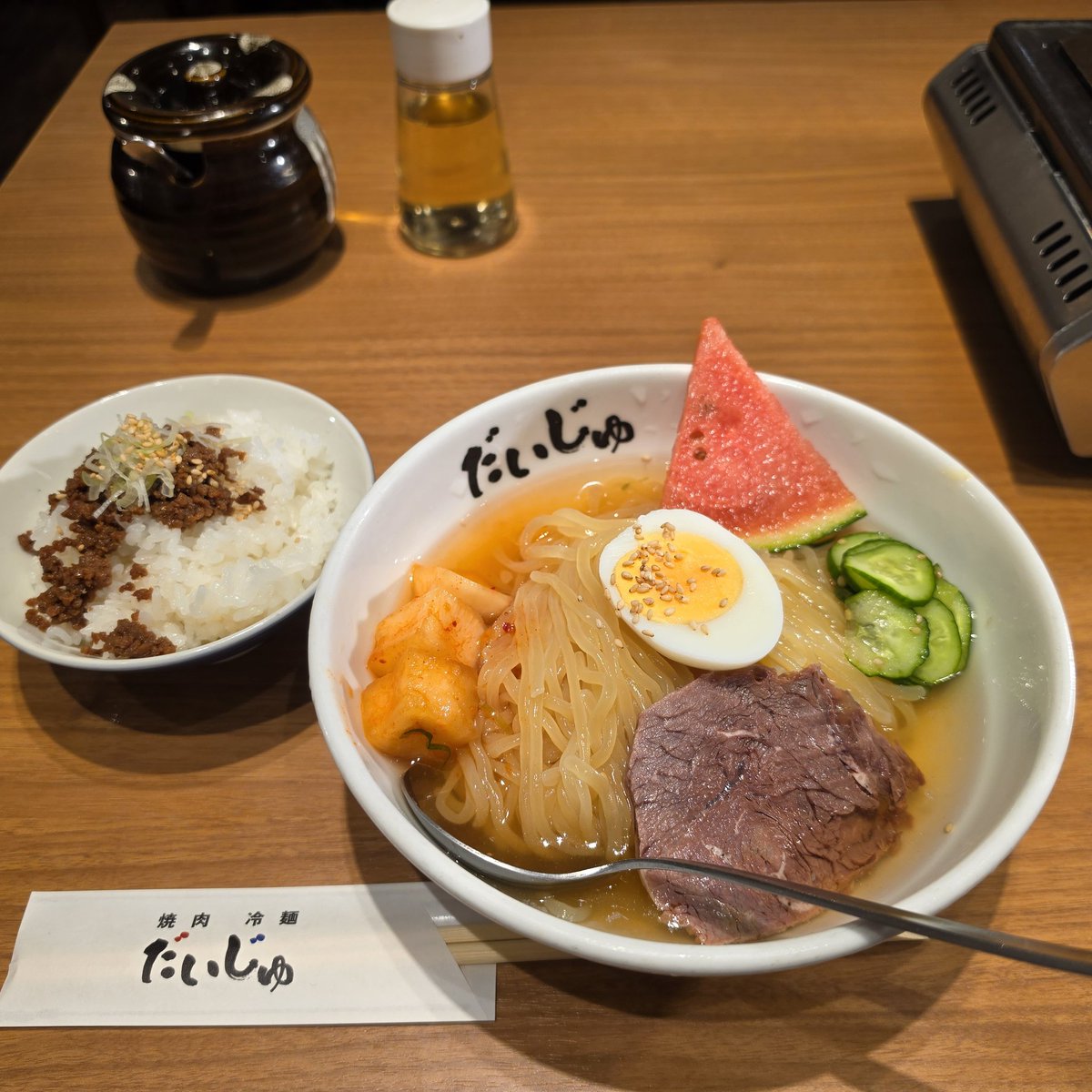 _r12wl_'s tweet photo. 暑いから冷麺らんち！ https://t.co/b3OP46wqJD