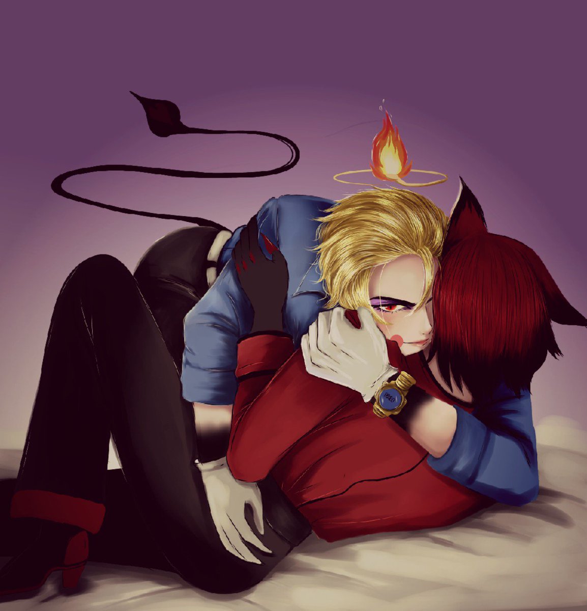 DMunoz90357's tweet photo. Lucifer 🍎
Un Lucy full detalles porque no tenía un dibujo de él 🧍‍♀️ eso gracias por ver, vestirlo de Azúl mi nueva obsesión 🗣️
#lucifer #Hazbin_HotelFanart #HazbinHotellucifer #appleradio https://t.co/JFtkVagnN5