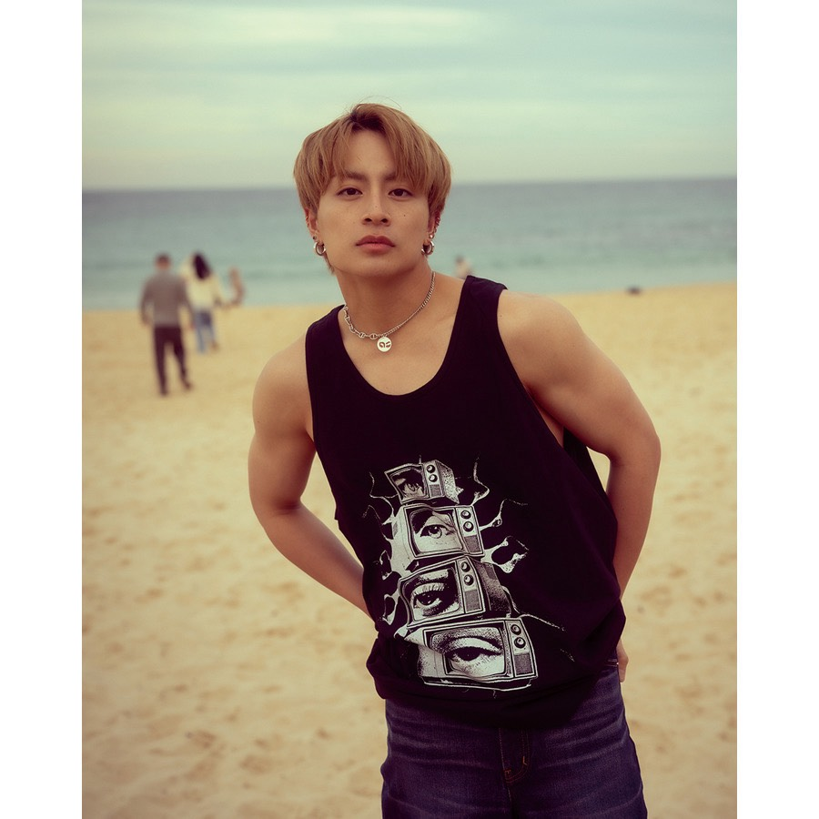 あらん ALAN SHIRAHAMA】 □ITEM LINE-UP Problem Tank Top PRICE：¥6,380 tax