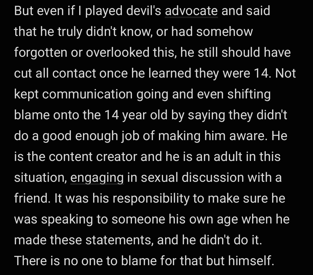 CorbyinYT's tweet photo. @bluetreeburner @blendertpot my thoughts on this as a boost. I used to be in circles with this guy, so this makes me disappointed to hear. https://t.co/DbXsBieI8F