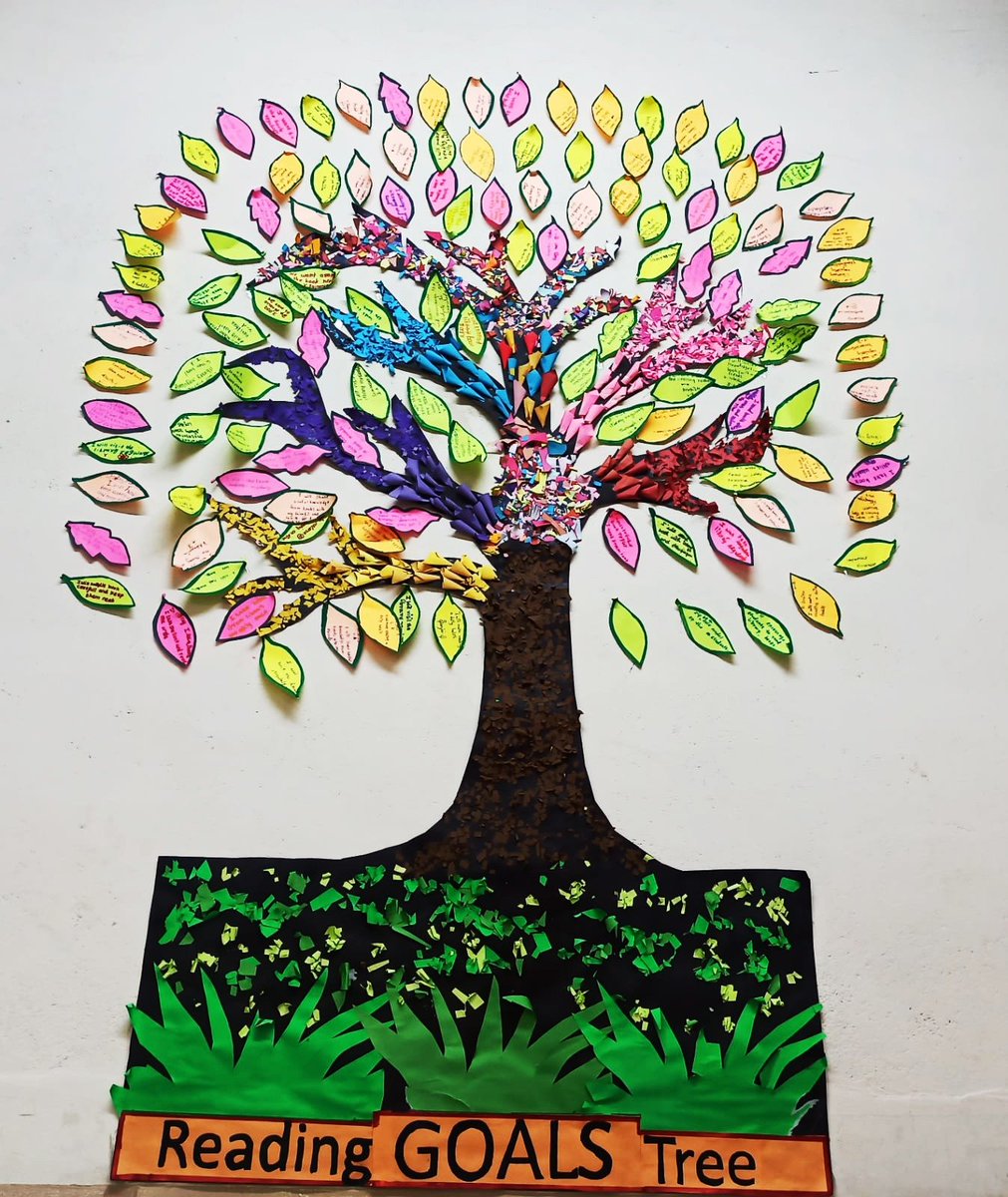 ishavidhya's tweet photo. Reading Goals

The librarian at Isha Vidhya Dharmapuri encouraged students and teachers to write their reading goals on leaf-shaped cards, pledging to read regularly, use library resources, and build a lifelong love for books. The Reading Goals Tree will serve as a reminder. https://t.co/c81xCU2wlu