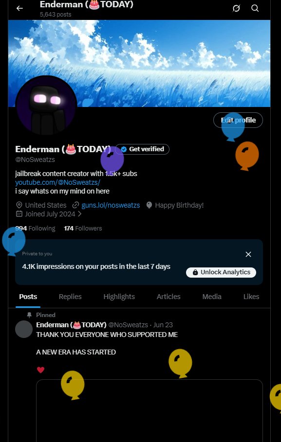 Enderman tweet media
