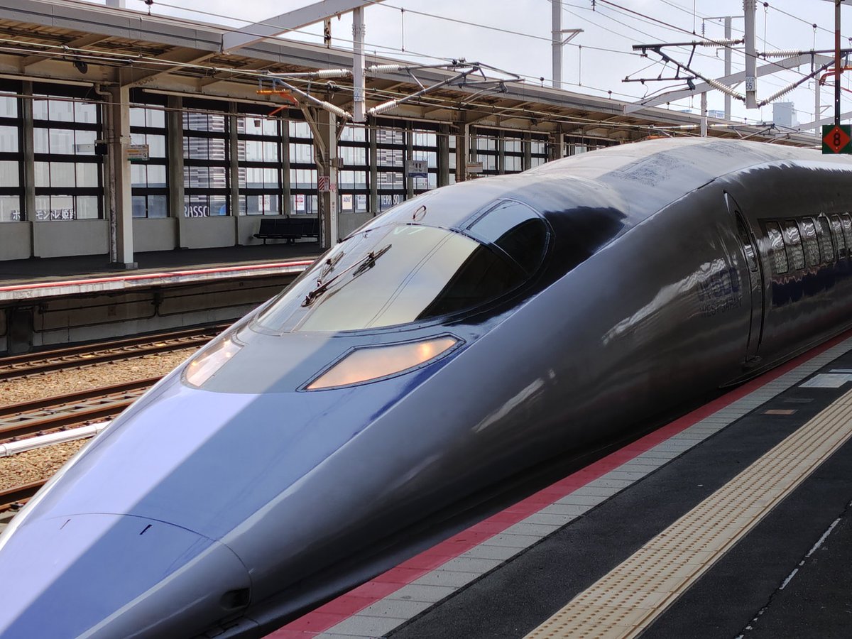 oki616's tweet photo. 今日も出張で500系に乗れました♪8号車が自由席なのがうれしい♪
#500系こだま https://t.co/s2uJocN1mQ
