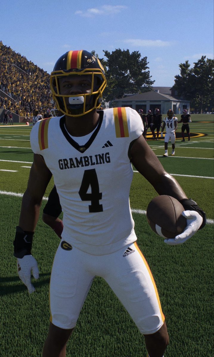 TrussBuiltCFB's tweet photo. 🚨 Grambling State is now uploaded!

I wanted to get the Grambling into TeamBuilder, and I’ll continue updating everything as more information becomes available before the season starts.
#GramblingState #GSUTigers #CollegeFootball27 #TeamBuilder

USERNAME: TRuss850 https://t.co/nO9CMEipE5