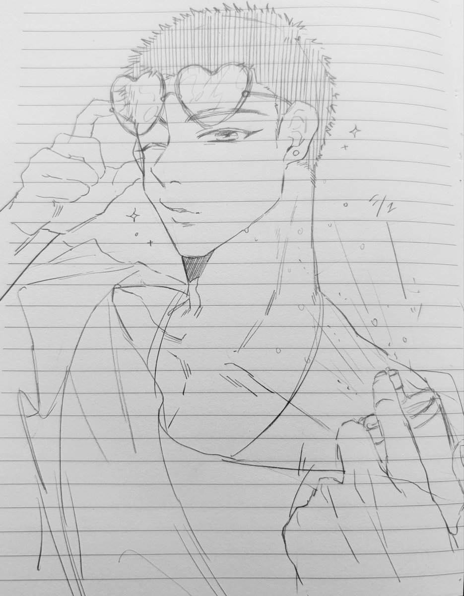 Mmq2K's tweet photo. ひっさしぶりに絵を描いた。
隙間時間クオリティだけど、なんかこう…夏なので、ボディミストをする🌸ﾐﾁ君的な… https://t.co/7KHn4oFKLl