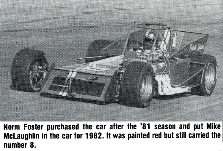 DaveTaylor96268's tweet photo. 1982 - #8 Mike "Magic Shoes" Mclaughlin, car owner Norm Foster (D&amp;H Potato Farms)
Car is the former Jim Shampine "Radical Offset" https://t.co/INjQXsDnrE