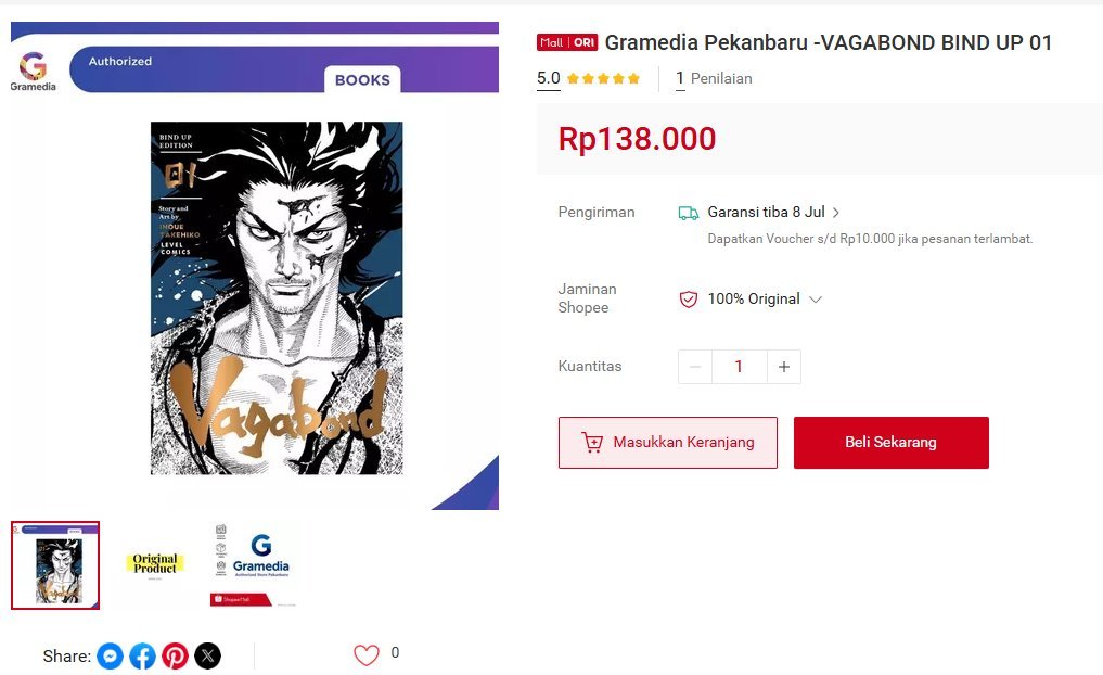 senogp's tweet photo. Bayangin orang ngoleksi komik di bawah. 

Boncos 😭 https://t.co/GgsR5GfSJv