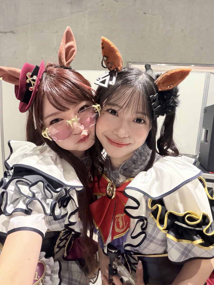 miyumi_shuri's tweet photo. #アニサマ #ウマ娘

🥕エスポワールシチー役 亜咲花さん
あさかちゃんがいてくれる安心感といったら…いつも気にかけてくれてありがとらぶ💋💋 https://t.co/sggUg5X6VC