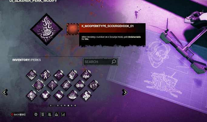 legitdbdleeaks's tweet photo. Early screenshots of the "Skull Merchant's Workshop" for killer.
For a BP fee you can 'hack' perks with mods such as haste, action speed, and debuffs. Available mods are random per session and can only be used once a match. #dbdleaks #deadbydaylight https://t.co/slLBD0Pc1o