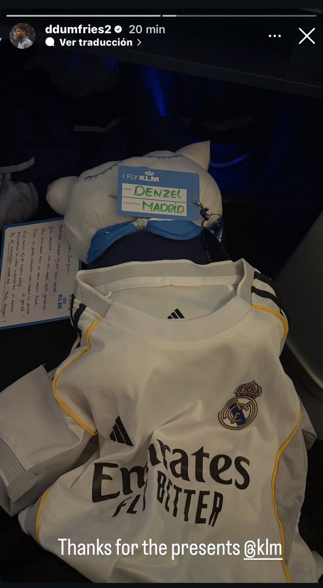 NachoMurillo21's tweet photo. @MadridXtra Atención: Denzel Dumfries ya viaja a Madrid 👀 https://t.co/XvtZ4Yb24x
