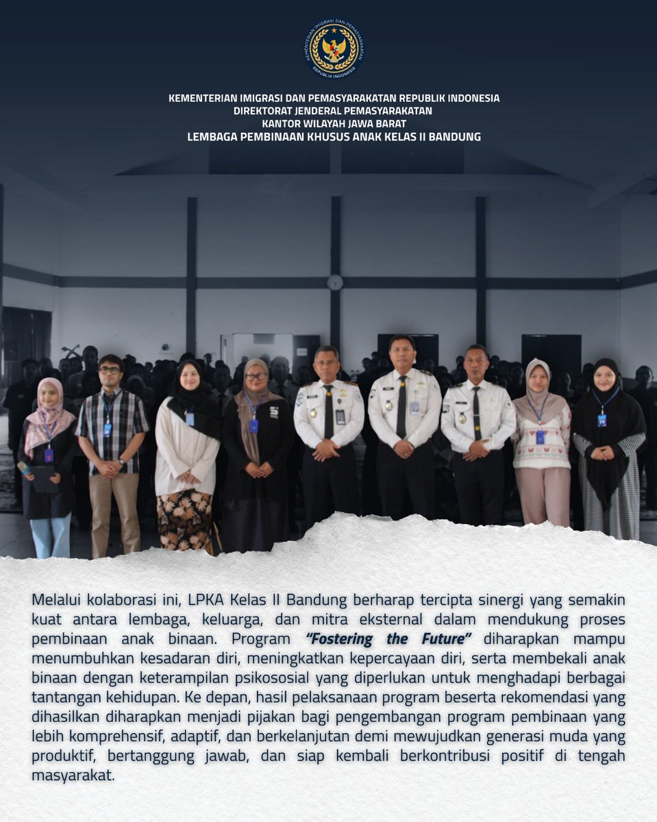 lpka_bdg's tweet photo. FOSTERING THE FUTURE⁉️
"Akselerasi Pengasuhan &amp; Pendampingan Remaja" https://t.co/xv3CfHYlPD