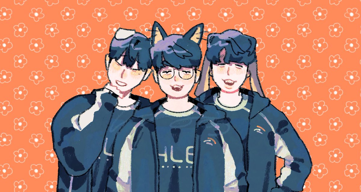 r_u_s_u_'s tweet photo. 운동즈🐶😼 🐰
#Zeka #Gumayusi #Kanavi https://t.co/vpw47VDnhd