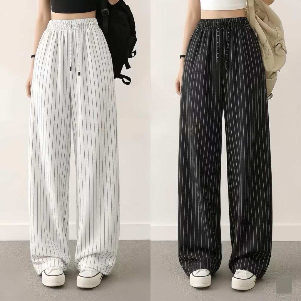 forkyungsoo12's tweet photo. ￼Everyday Pants - Stripe Pants - Celana Panjang Wanita Baggy Kantor Kuliah Motif Garis Kulot Pinstripe https://t.co/FfWEmNJ3Z6 https://t.co/Fh3FwaSS9R