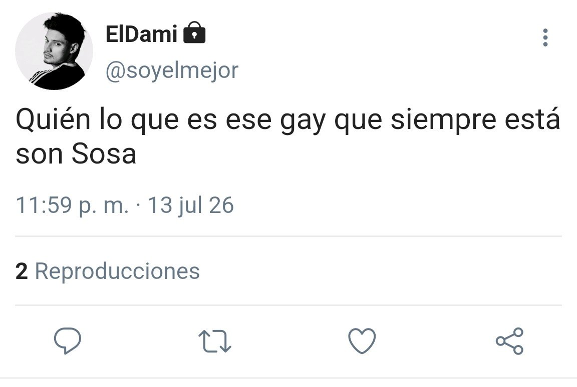 mauriloverofc_'s tweet photo. 🖇 Au sosadilla

Donde Dami se encuentra con una faceta super diferente de Sosa en el palmeiras y una relación/amistad rara con Giay. 

Relación que hace que tenga ciertos comportamientos no dignos de un macho que no sabe que en realidad le gusta su amigo de toda la vida. https://t.co/8GMJx8Wapn