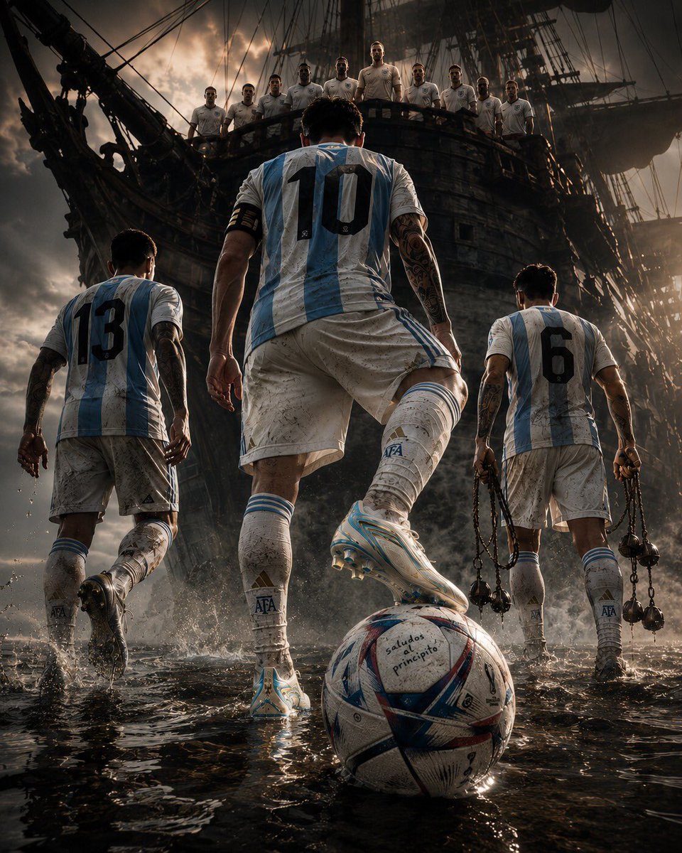 southframe_'s tweet photo. EL MAR LOS TRAJO,
LA HISTORIA LOS ESPERA. 
#Argentina #MundialDelFútbol2026 https://t.co/J0ZPFPr213