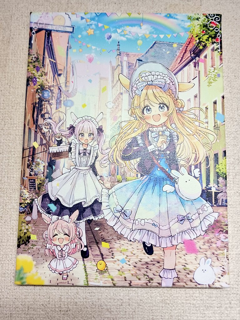 大阪で開催された #イラストレーターの仕事展 で購入した佐倉おりこ