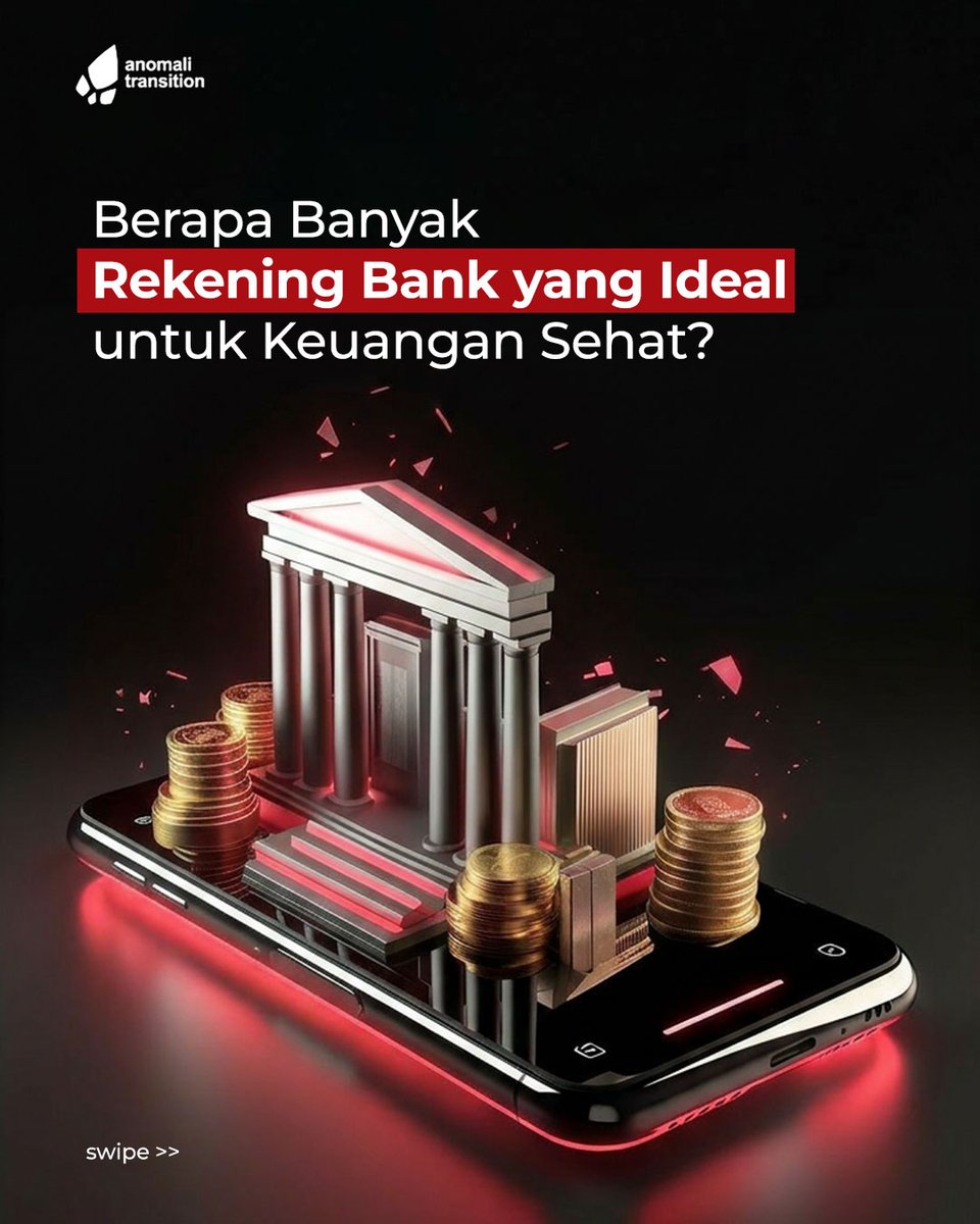 anomalitrans's tweet photo. Satu rekening untuk semua kebutuhan sering bikin uang “hilang” tanpa terasa.

Minimal punya 3:
(1) transaksi harian
(2) dana darurat
(3) tujuan spesifik (liburan/DP/dll)

Pisahkan fungsi = pisahkan godaan.

#FinancialTips #MoneyManagement #KeuanganPribadi #PersonalFinance https://t.co/1JxNJKC9Oc
