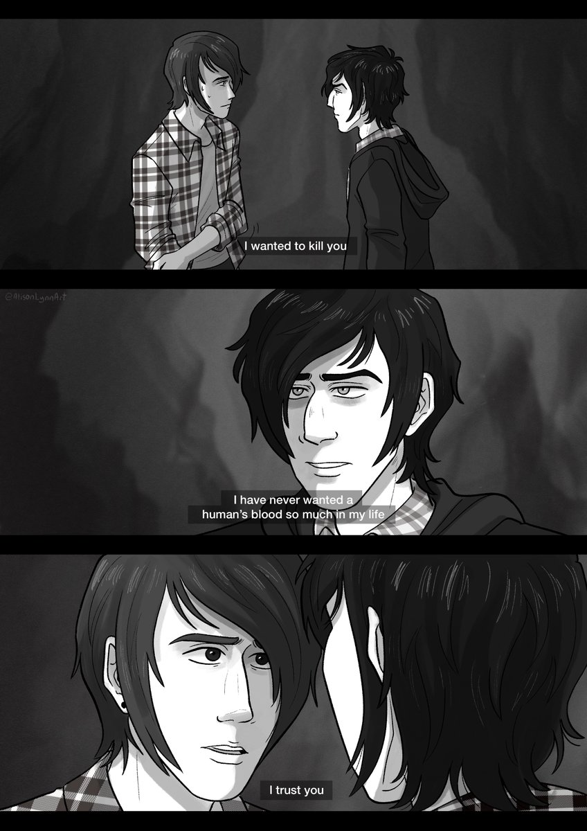 AlisonLynnArt's tweet photo. "If i was in Bella's position when I was 17, I would've made every single decision identically" + “The Urge”

(Dan relating to Bella Swan’s levels of yearning and angst? iktr)
#phanart https://t.co/Cjqt0mHbug