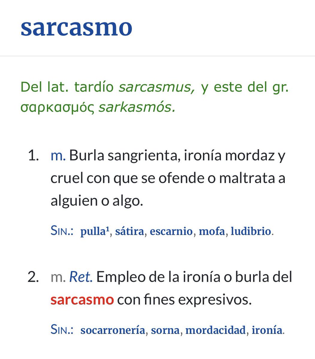 gpedraz's tweet photo. El sarcasmo sin mala intención no existe. https://t.co/I3WQqhqwoN