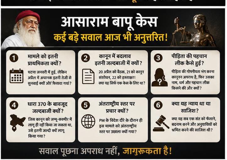 sunita1210's tweet photo. @SunilGu97486504 @YssSpeaks निष्पक्ष न्याय और पारदर्शिता किसी एक व्यक्ति नहीं, बल्कि पूरे समाज के हित में हैं।
इसी कारण कुछ लोग #WhyAsaramBapuTargeted के माध्यम से अपनी बात शांतिपूर्ण ढंग से रखते हैं। https://t.co/Q9Fw6wWicn