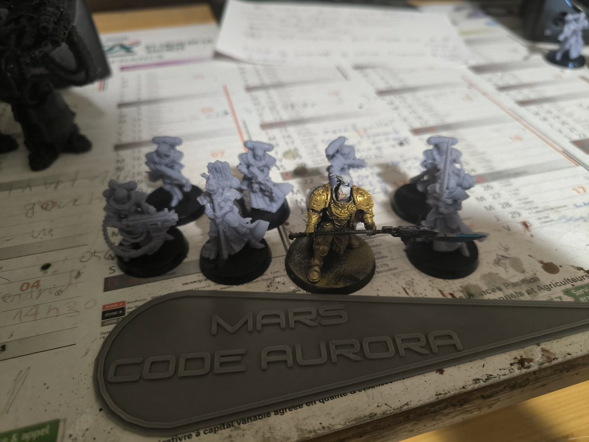 2126CadaverCorp's tweet photo. // my mars code aurora warband (mostly sistas with a fem custodes) https://t.co/6KeCz9e5gT