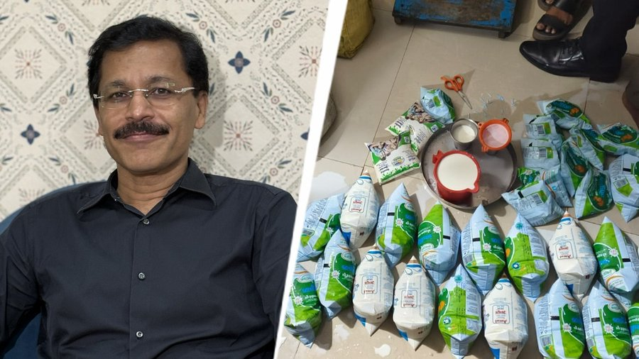 aparanjape's tweet photo. Meet the IAS officer leading Maharashtra's toughest food safety crackdown

https://t.co/g3jlFkqyyP @Tukaram_IndIAS 

Maharashtra's FDA has launched a statewide drive against milk adulteration under commissioner Tukaram Mundhe. The action has exposed synthetic milk units, disrupted supplies and sparked calls for compliance time.