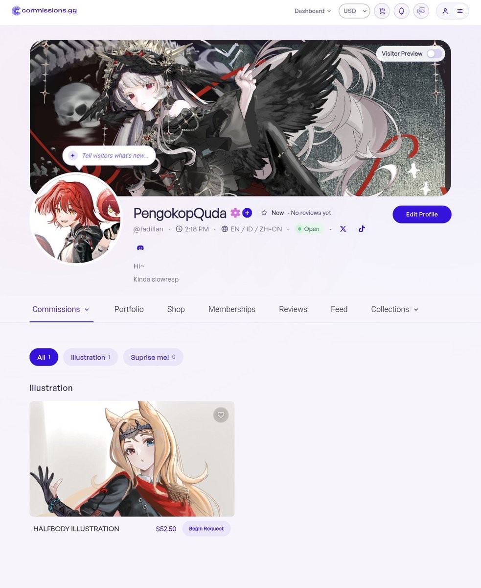 PengokopQuda642's tweet photo. Hello!!
My CommissionsGG are open with new services
Feel free to contact me if you're interested, thank you! ✨
#CommissionsGG #commissionopen https://t.co/IyQx50vD1N